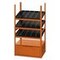 Modul DIN-und Norm mit Bodenschublade Unterteil 1000x542,5x364 mm, orange